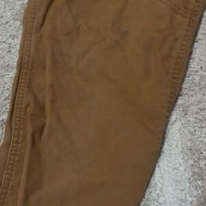 Carhartt Bib Overalls 
Size XS (0-2) 
Some stains see video 
Asking $25